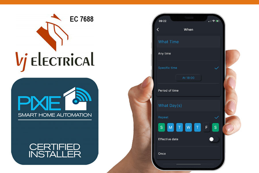 pixie smart home installer vjelectrical